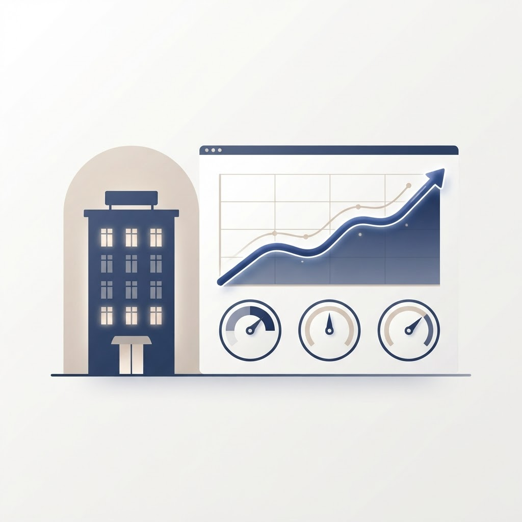 Illustrazione dell'articolo: I KPI di un Hotel: Quali Monitorare e Come Leggerli