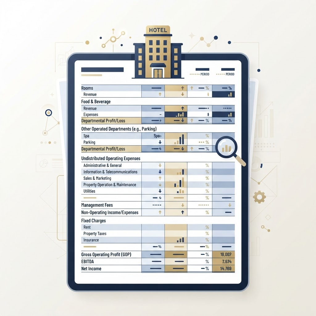 Illustrazione dell'articolo: USALI: lo Schema di Conto Economico per Hotel